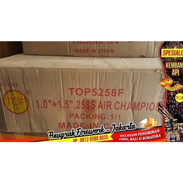 

KEMBANG API AIR CHAMPION 258S 1"+1.5" XF564THG6