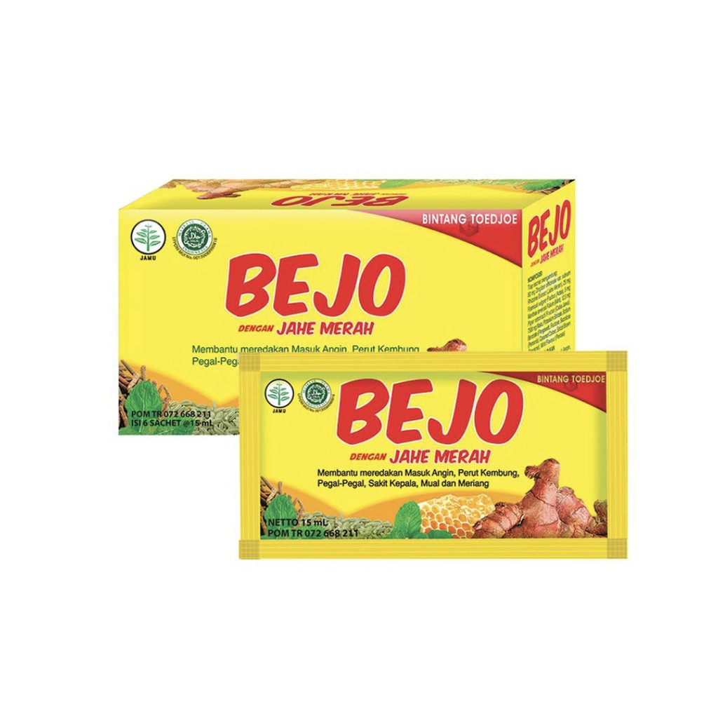 Bejo Jahe Merah [12 Sachet/Box ]