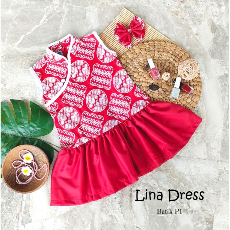 ETHNICKIDSWEAR - LINA CHEONGSAM BATIK ANAK/ CHEONGSAM COUPLE / BATIK IMLEK