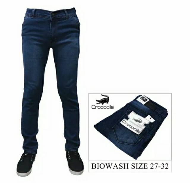 Celana jeans pensil pria Size 27-32