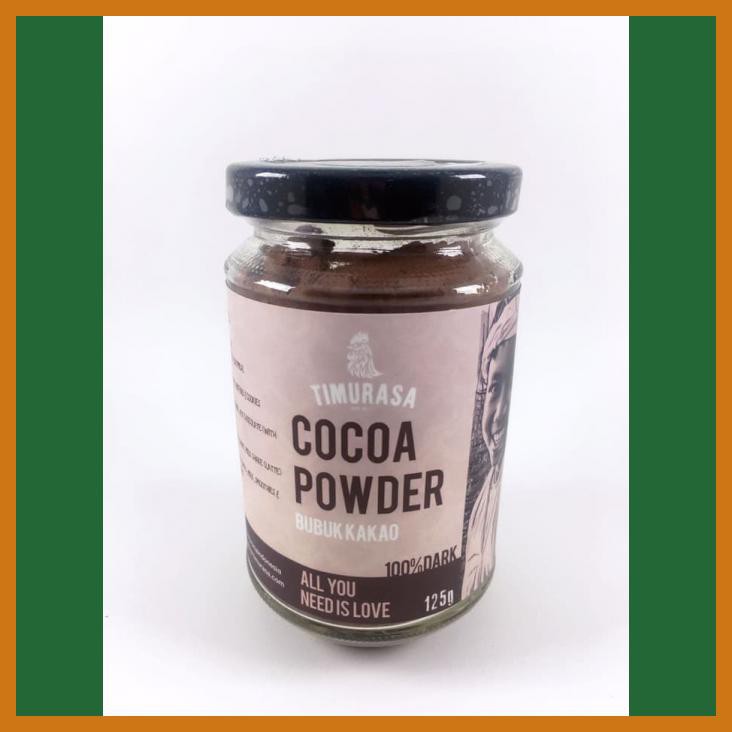

TIMURASA DARK COCOA POWDER BUBUK COKLAT COCOA POWDER DARK 125G