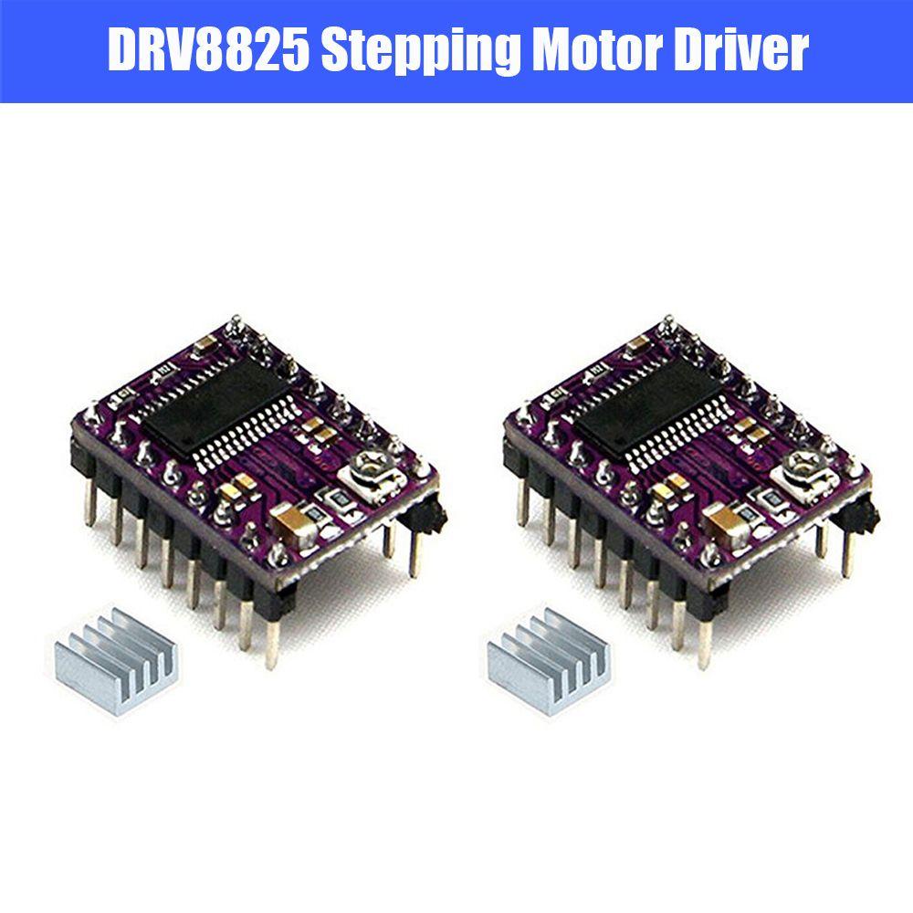 Preva 2Pcs Stepping Motor Driver Tahan Lama 3D Printer Aksesoris 3D Printer Parts Komponen Elektronik