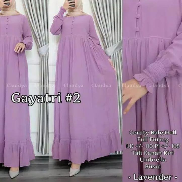 ♠ gamis ceruty polos shahnas maxy ceruty bebidoll rempel bawah keliling ™