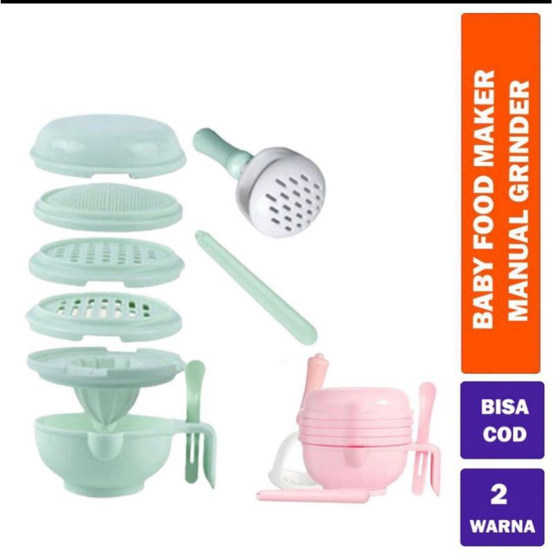 MANUAL 9 IN 1 BABY FOOD MAKER