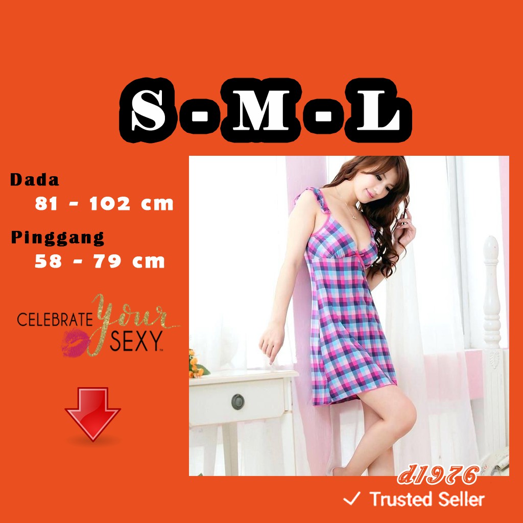 d1976 Lingerie Seksi Sexy Lingerie All Size S M L Murah Lingerie Wanita Baju Tidur Dewasa A1083