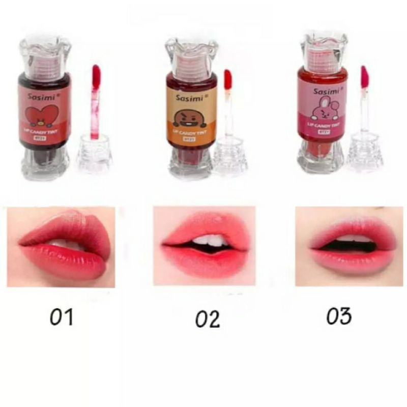 liptint sasimi CANDY BT21 vision