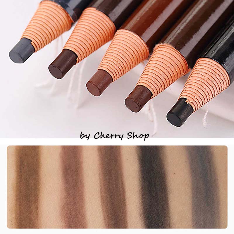 [READY] Pensil Alis Benang / Hengsi Eyebrow Pencil | Coklat | Hitam