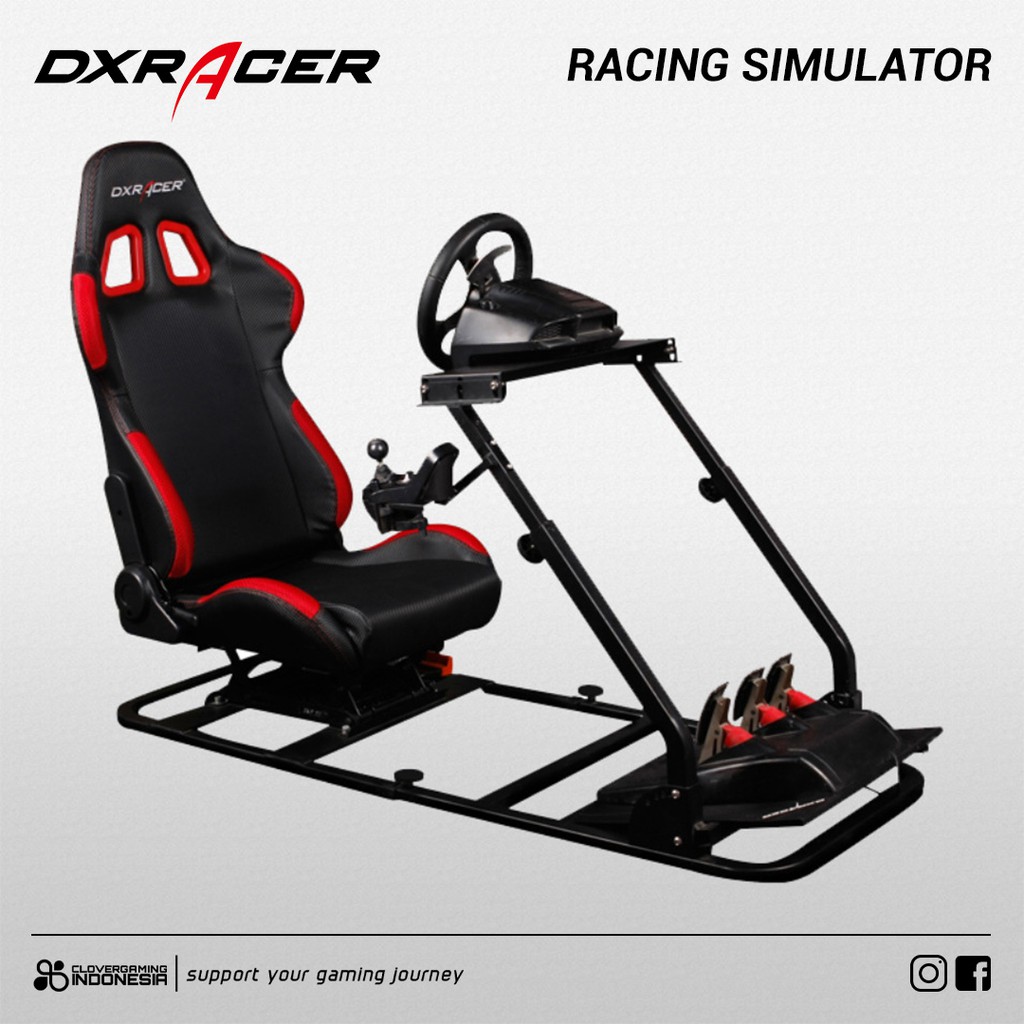 Dxracer Racing Simulator Ps Combo 200 Gaming Chair Shopee Indonesia