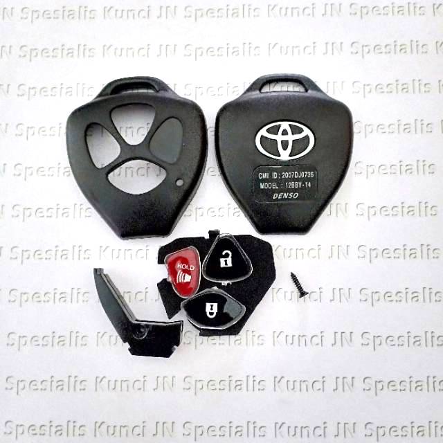 Cover remote Toyota innova,fortuner,altis,vios,yaris,3 tombol