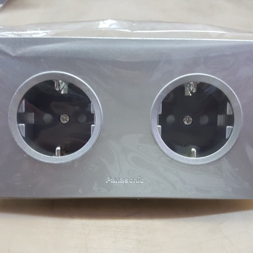 Stop Kontak Double CP WESJP 11222 MWS WESJP 11222 W