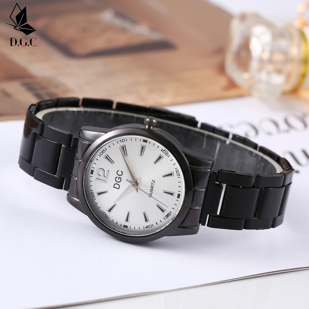 Tongtonges ✅COD Jam Tangan Couple Star Rantai Premium Pria Wanita Import Grosir Murah Arloji Quartz C91