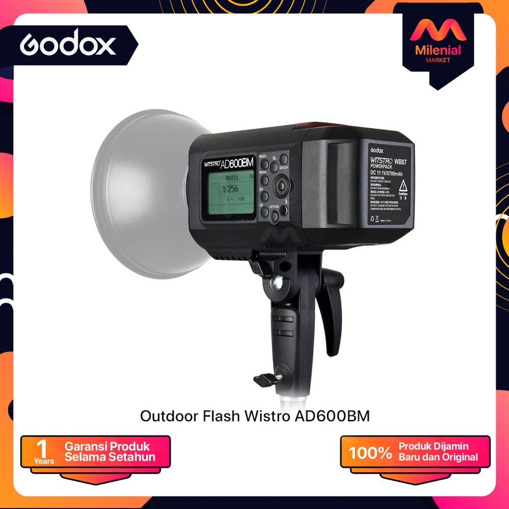 Godox AD600BM Bowens Mount Manual Flash Wistro