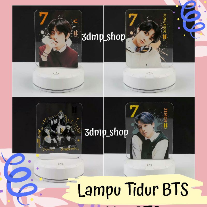 Lampu tidur BT21
