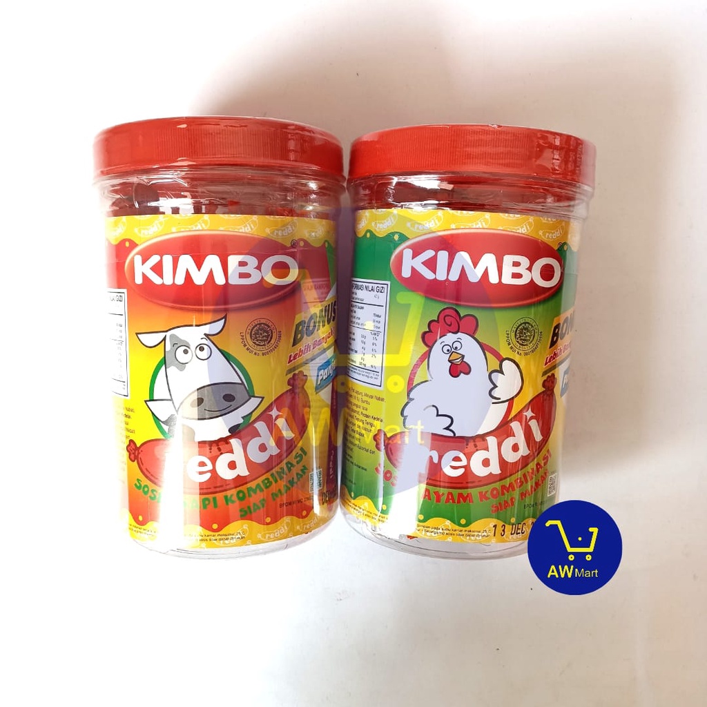 SOSIS KIMBO 525 GRAM ISI 25 PCS - SOSIS KIMBO TOPLES RASA AYAM &amp; SAPI