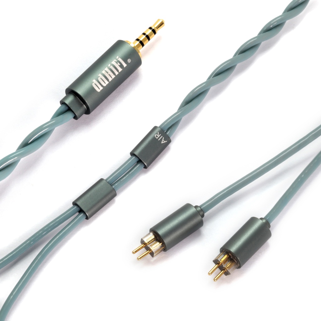 DD ddHiFi BC120A (Forest) Air Series Earphone Cable with High Purity 6N OCC, 2.5mm Balanced Plug and MMCX/2Pin 0.78 Connector