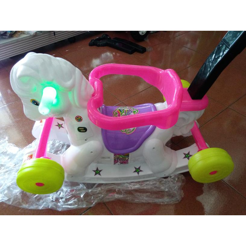 Mainan kuda dorong - mainan kuda anak - ayunan anak