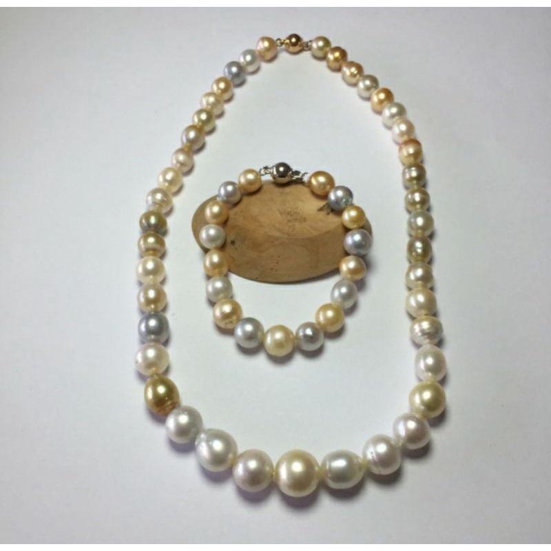 stelan mutiara laut asli original kalung mutiara laut gelang mutiara laut