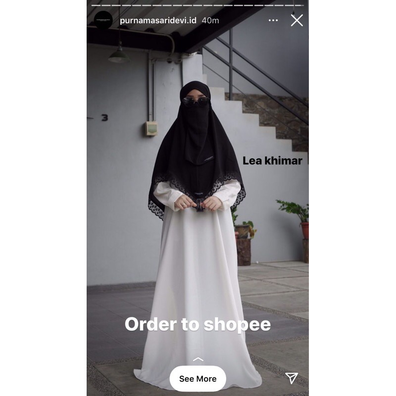 LEA KHIMAR | SIZE S | PURNAMASARIDEVi