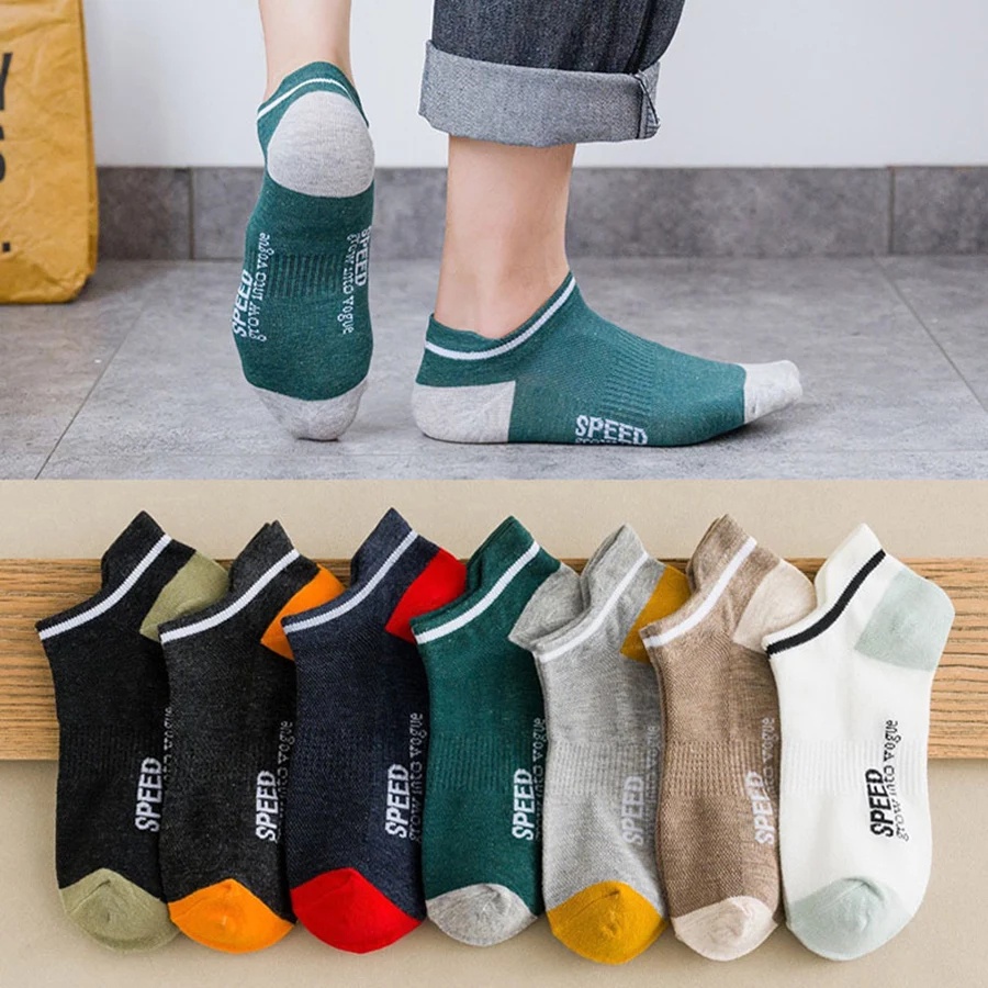 Highland Kaos Kaki Pria Wanita Bahan Nyaman Anti Slip Kaos Kaki Unisex Kasual Kaos Kaki Pendek Olahraga Sport Socks KK02