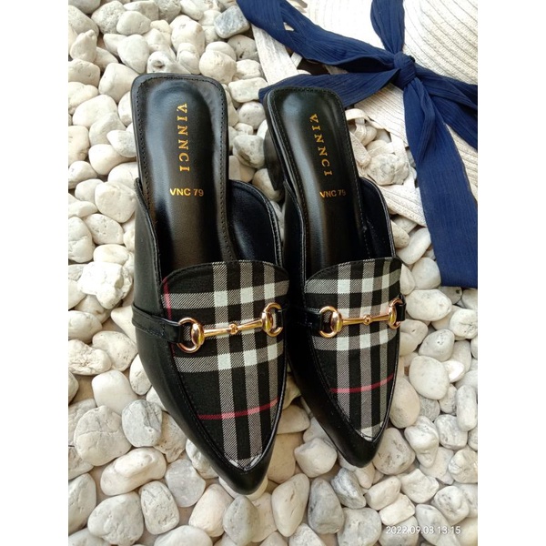 SANDAL TARTAN VINNCI PREMIUM