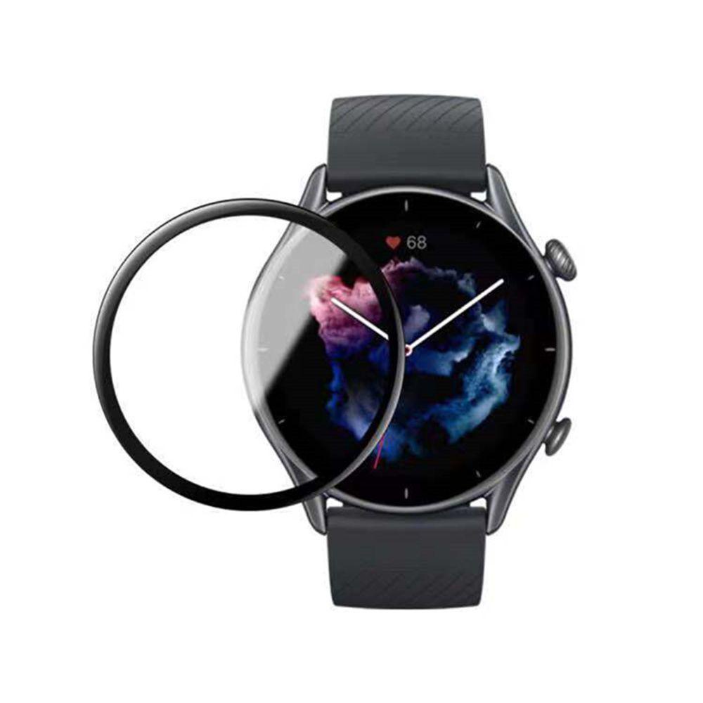 POPULAR Populer 2Pcs Film Aksesoris 3D Tepi Melengkung Pelindung HD Untuk Amazfit GTR3/GTR3 Pro