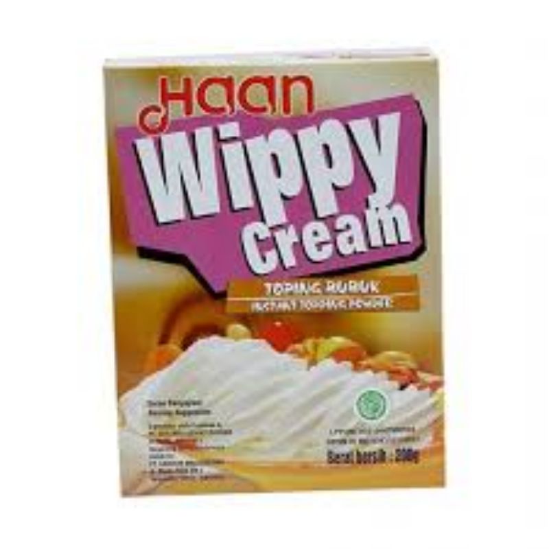 

HAAN WIPPY CREAM BOX 200GR & 400GR