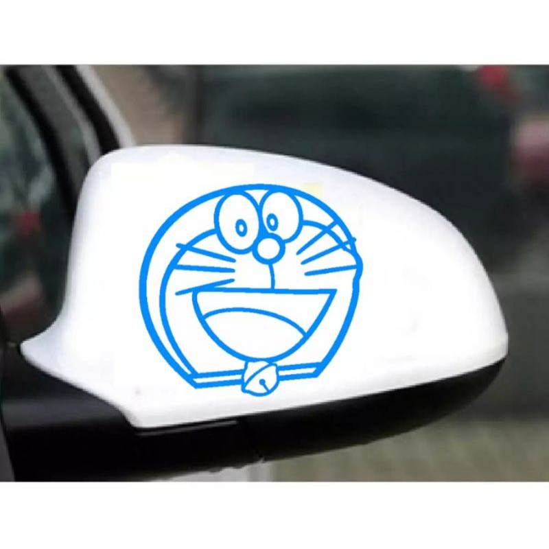 Doraemon Stiker Mobil Doraemon Stiker Spion Mobil Kanan Kiri