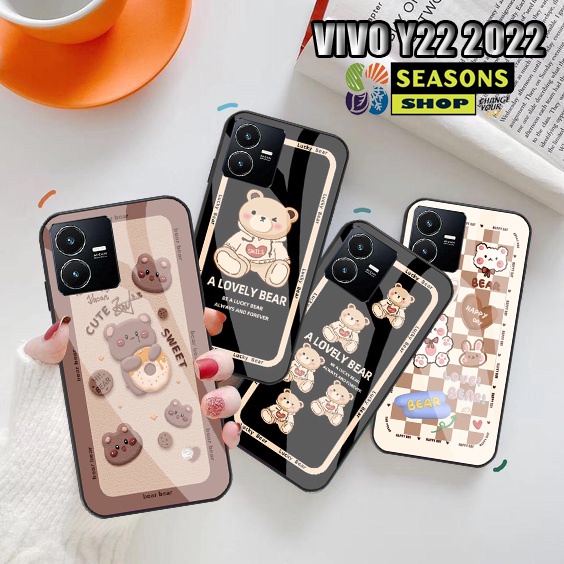 [Vivo Y22 2022] Softcase Vivo Y22 Terbaru - Softcase Vivo Y22 2022 - Softcase Kaca Vivo Y22 - Softca