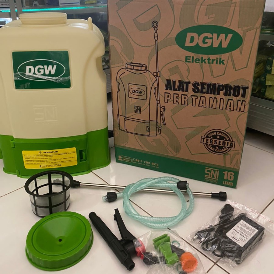 SPRAYER GENDONG ELEKTRIK DGW 16 LITER | ALAT PERTANIAN|SEMPROT HAMA