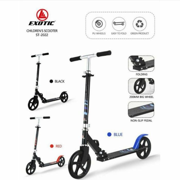 Exotic Scooter ST 2022 / Skuter Dewasa/ Skuter Anak / Otoped