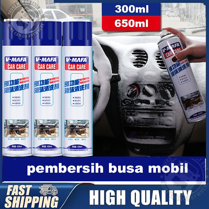 Clear Interior Mobil Foam Pembersih Serbaguna/All Clear Interior Mobil Foam Pembersih Serbaguna/Pembersih interior mobil V-MAFA CAR CARE/Pembersih interior mobil V-MAFA CAR CARE Multifunctional Foam Cleaner Car Foam Cleaning