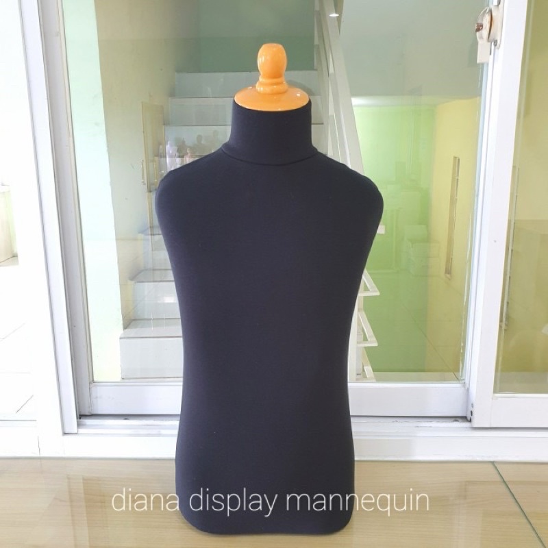 PATUNG MANEKIN DM DRESS MAKING ANAK LAPIS BUSA TEBAL BISA TUSUK JARUM MIRING