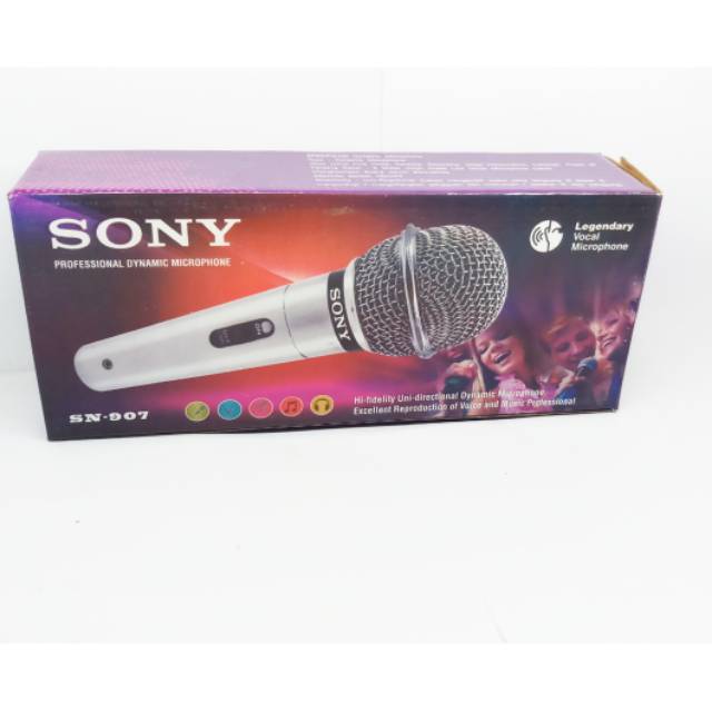 Mic vocal hallo sony 907