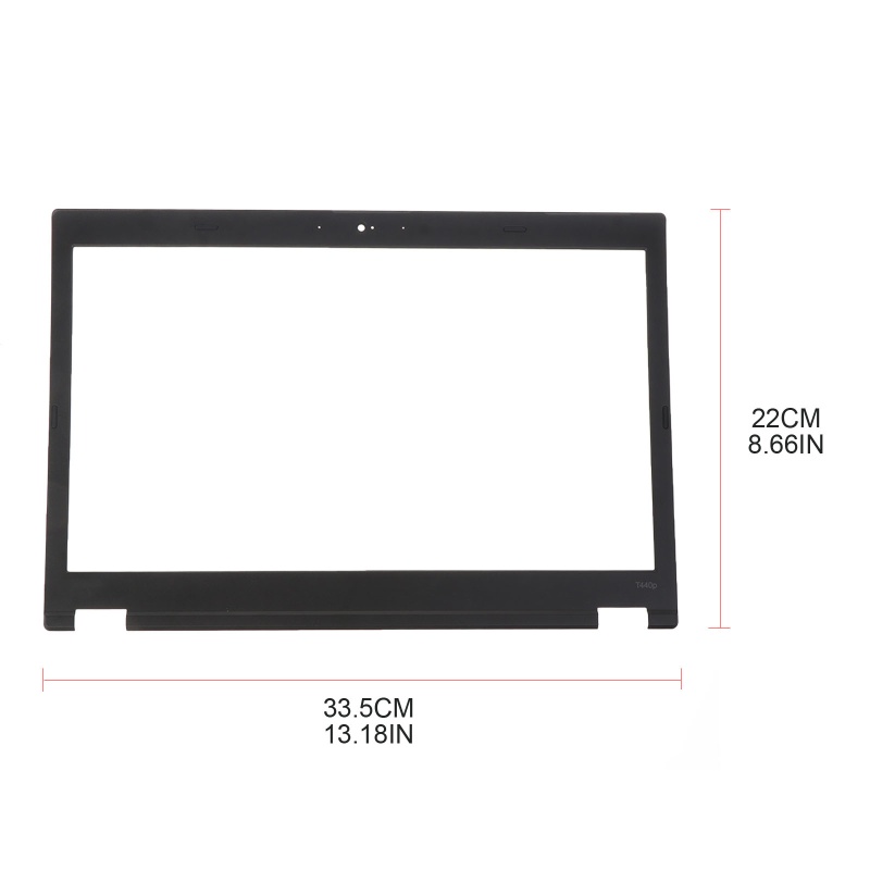 Vivi Frame Bezel Layar LCD Depan Pengganti Untuk Laptop LenovoThinkPad T440P