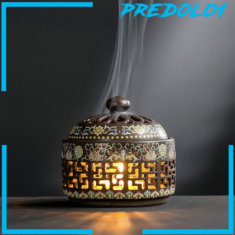 (Predolo1) Lampu Led Pembakar Dupa Untuk Meditasi / Dekorasi Rumah