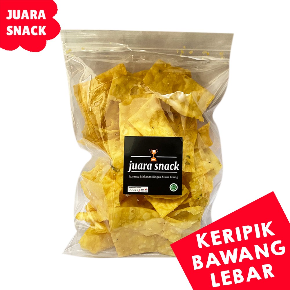 

Juara Snack Keripik Bawang 200gr