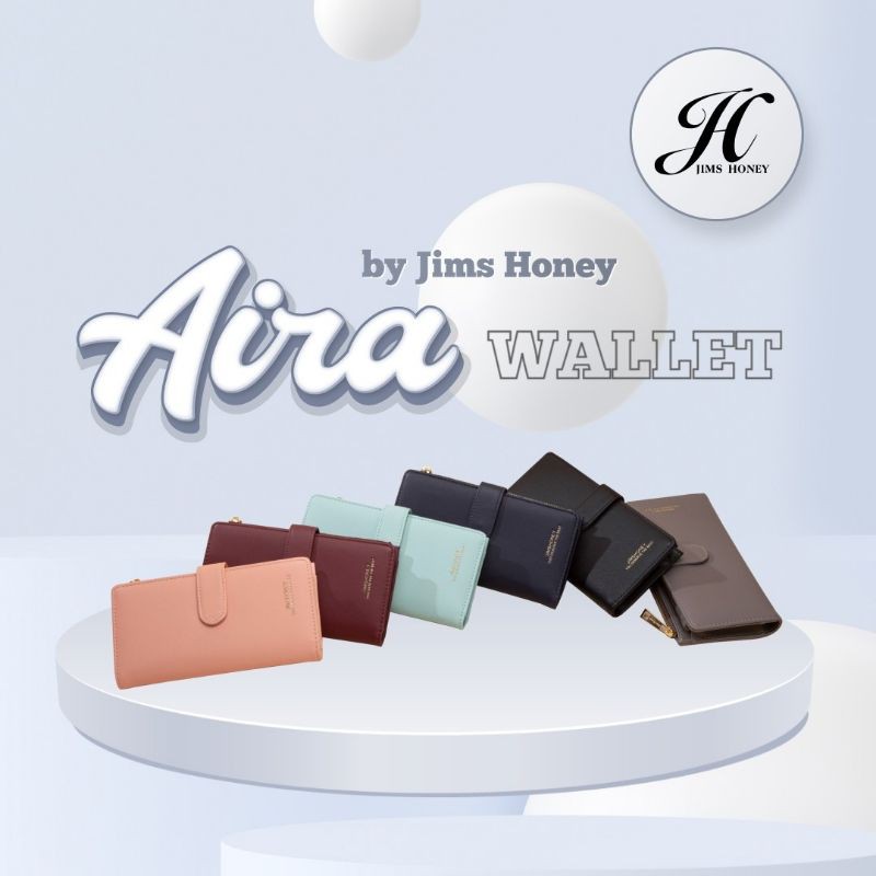 AIRA WALLET BY JIMS HONEY DOMPET PANJANG DOMPET WANITA ELEGAN SIMPEL