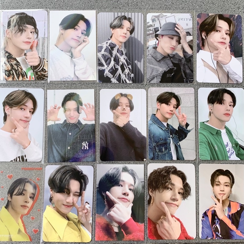 ATEEZ WOOYOUNG SAN OFFICIAL PHOTOCARD FEVER PART 2 MUART 2.0 MAKESTAR B OTK BAKOR MOKKET YES24 2.0 D