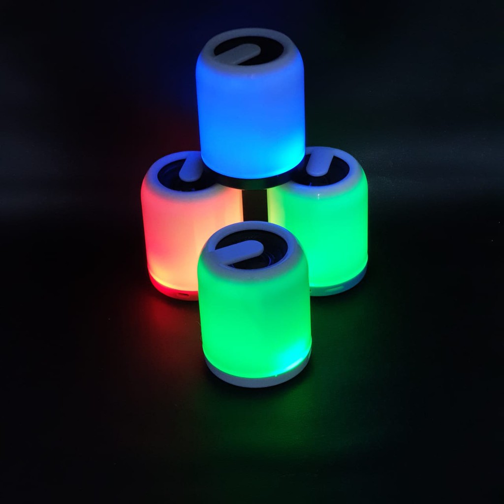 Speaker Mini A1 Bluetooth Smart NEON/Speaker NEON Bluetooth/Speaker LED Light