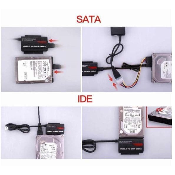 kabel R Driver usb 3.0 / 2.0 to sata dan ide support hdd 2.5&quot; / HARDISK 3.5&quot; INCH