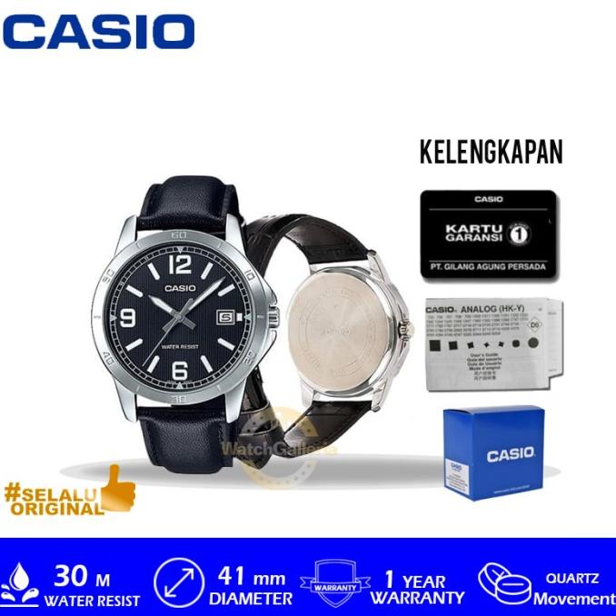 Casio General MTP-V004L-1BUDF/MTP-V004L-1BUDF/MTP-V004L Original Termurah