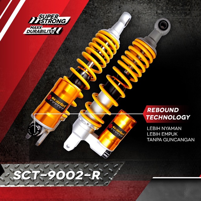 SHOCK SCARLET NMAX MODEL TABUNG BAWAH