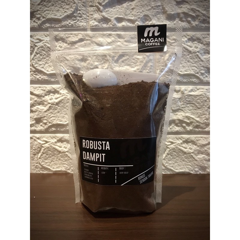 

Kopi Bubuk Murni Robusta Dampit & Kawi 250 gram - Magani Coffee Malang