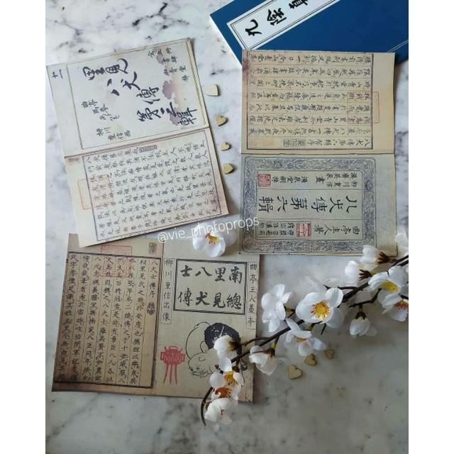 

Paper | Bagus 1 Set (3Pcs) Surat Ala China Props Foto Properti Fotografi