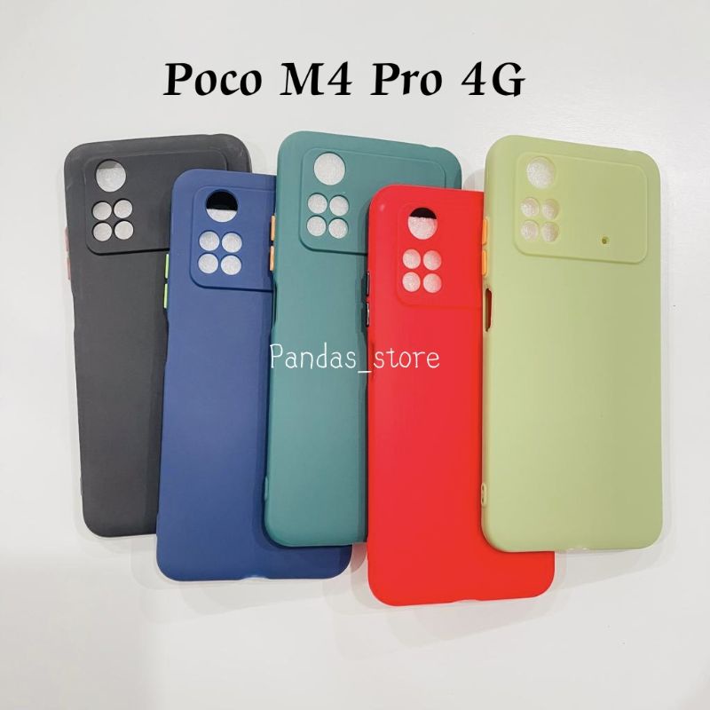 Case Poco M4 Pro 4G Babycase + Pelindung Kamera, Makaron Full Color (PsS)