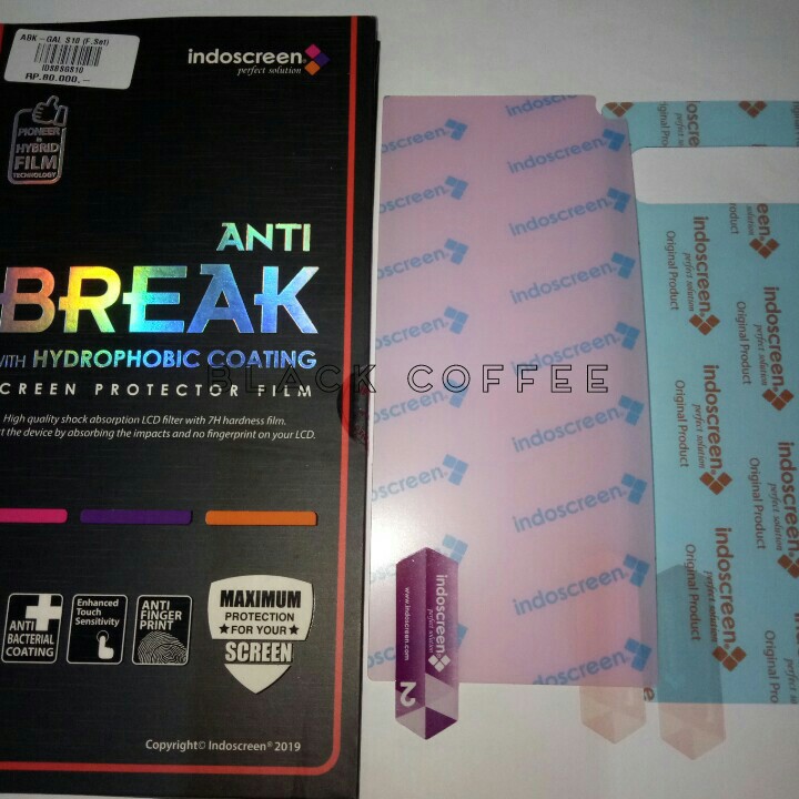 Anti gores anti break samsung S20/PLUS/ULTRA S10/S10plus/S10e indoscreen