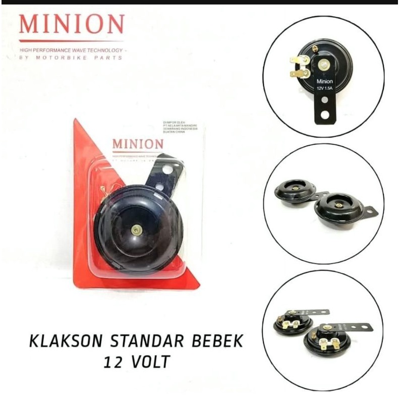 Klakson standar bebek universal 12V