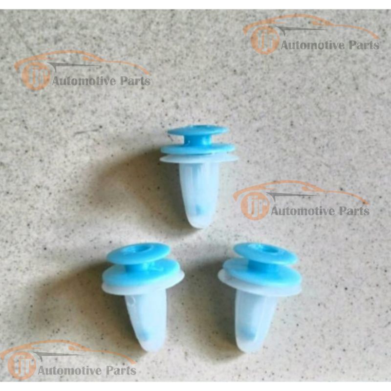 Kancing Klip Harbot Biru Putih Universal (1 Pax isi 15 Pcs)