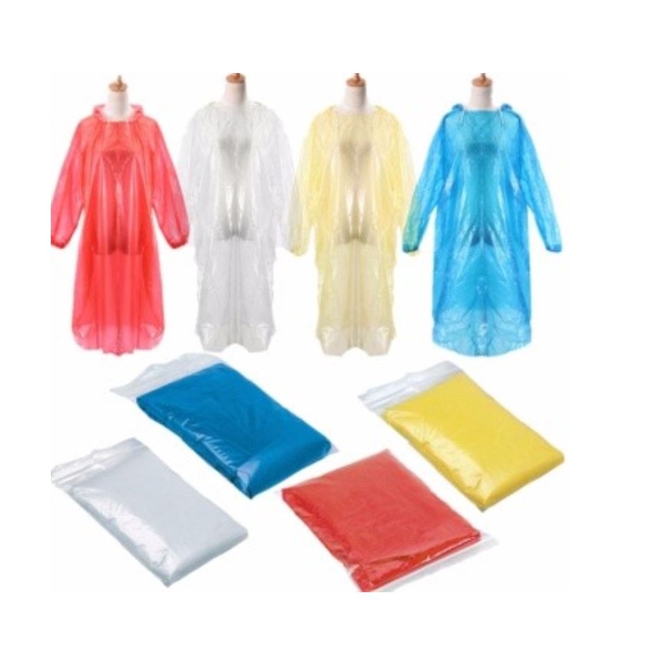 Jas Hujan motor PONCO LDPE plastik poncho Raincoat tebal awet bambu ringan jaket anti air sepeda