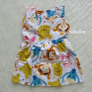 Dijual Baju bayi anak perempuan overall dress kancing size S   1 tahun Berkualitas